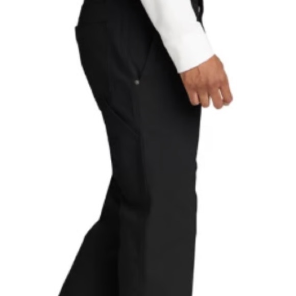 Black Canvas Pants Eddie Bauer Men’s Utility Pant - Picture 11 of 16